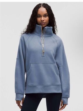 lululemon Half-Zip Funnel Neck Long Scuba